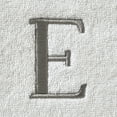 thumbnail image 3 of SKL Home Casual Monogram Bath Towel, "E", White, 3 of 6
