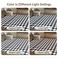 thumbnail image 7 of ODIKA Plaid Bold Fabric Checkered Diagonal Layout Bathroom Checked for Dining Room, Large Office, Lounge, Non-Slip Chair-Friendly, 7 of 7