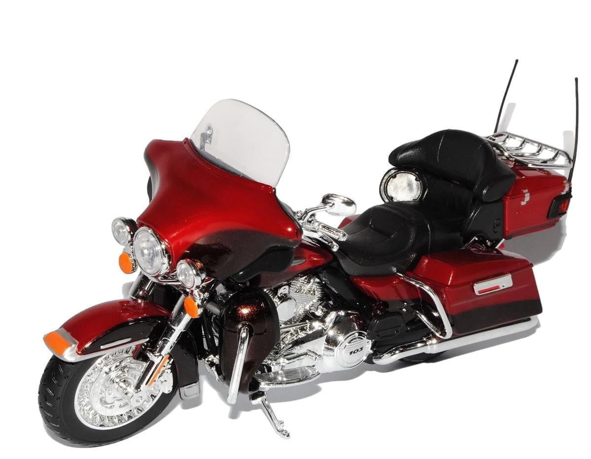 Harley 2013 Motorcycle FLHTK Electra Glide Ultra Limited 1:18 Diecast Model Toys 