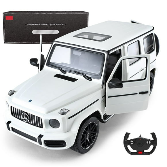 VOLTZ TOYS Licensed Mercedes-Benz AMG G63 RC Car 1:14 Scale Remote Control SUV with 2.4GHz, LED Lights & Open Doors for Kids