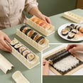 thumbnail image 3 of Sushi Making Kit - Sushi Molds Press with Sushi Rice Mold Shapes, DIY Sushiss & Onigiri Tool Set with Molds, Roller, Spreader & Cutter for Home Use(Round Type), 3 of 7