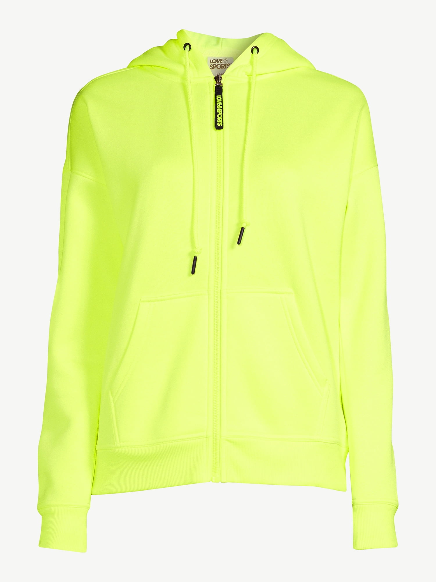 Love Sports Women s Graphic Zip Front Fleece Sweatshirt