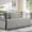 Grey, variant on Daybed Cover Sets- Diamond Stitching Daybed Bedding Set, All Season Cozy Bedding with Bedskirt with Shams, Microfiber Filling, 5 Pieces, Dark Grey
