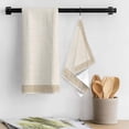 thumbnail image 3 of Cream Retro Greek Key Kitchen Towel Dish Cloths Set of 1, Microfiber Soft Kitchen Hand Towels, Geometric Greece Ancient Farmhouse Rustic Absorbent Quick Drying Dishcloths 18 x 28 Inches, 3 of 8