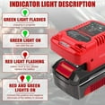 thumbnail image 4 of Car Jump Starters Adapter Jumper Cables 11AWG 30A Starter Jump Charger for Einhell 18V Li-ion Battery, 4 of 7