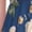 Black, variant on Xecao Flower for Women Summer Short Sleeve Midi Dress with Pockets Casual Aline Flowy Tshirt Dress Vocation Beach Sundress