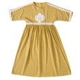 thumbnail image 4 of LOVZFMLL Robes pour Enfants Filles Robe Princesse Sans Manches Robe en Tulle à Fleurs, 4 of 9