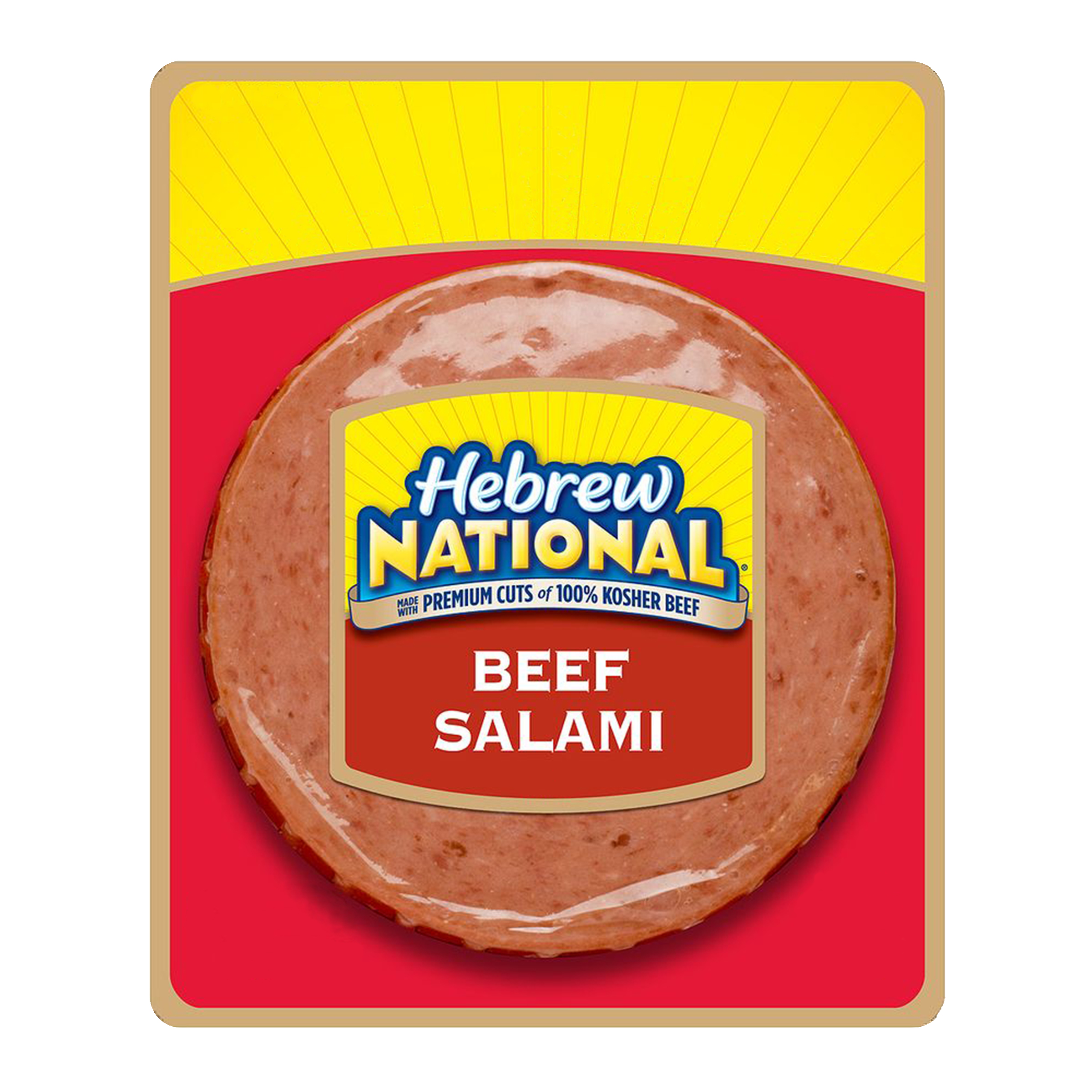 Hebrew National Beef Salami, Lunch Meat, 8 OZ