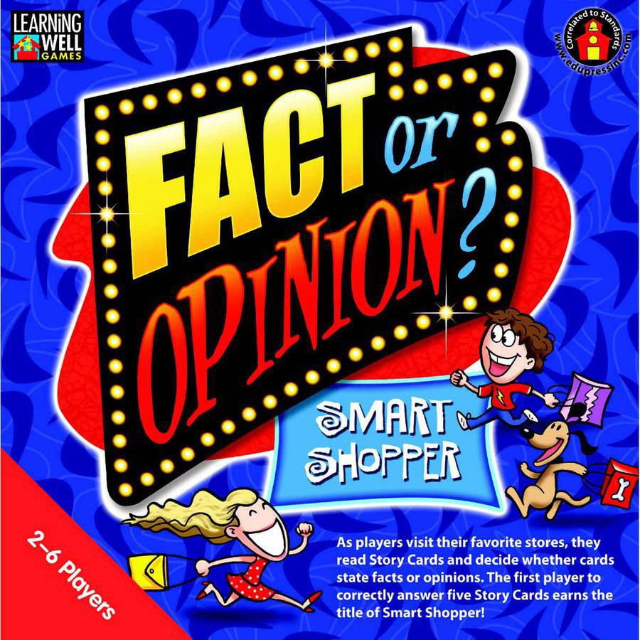 Learning Well Fact Or Opinion, Smart Shopper, Multiple Levels - Walmart.com