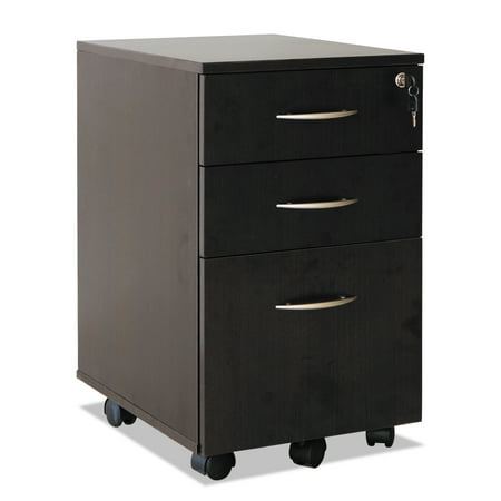UPC 042167303440 product image for Alera 3 Drawers Vertical Lockable Filing Cabinet, Espresso | upcitemdb.com
