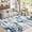 Blue, variant on Modern Abstract Area Rug 5x7, Low Pile Non-Slip & Machine Washable, Soft Foldable Carpet for Living Room Bedroom