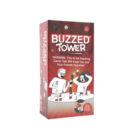 Buzzed Tower -  The Block Stacking, Tower Toppling, Adult Drinking Game by What Do You Meme?®
