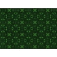 thumbnail image 1 of Ahgly Company Indoor Rectangle Patterned Deep Emerald Green Area Rugs, 7' x 9', 1 of 6