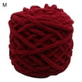 thumbnail image 2 of 1 Pack Soft Yarn for Knitting Crochet Colored Cotton Yarn Handmade DIY Craft Knitting Polyester Scarf Pillow Blanket Material Ball of Yarn New Year Christmas Gift, 105Ft, 2 of 6