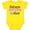 Yellow, variant on Inktastic Future Soccer Star Girls Girls Baby Bodysuit