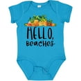 thumbnail image 3 of Inktastic Hello, Beaches Group of Pineapples Boys or Girls Baby Bodysuit, 3 of 5