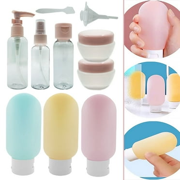 Leak-Proof Travel Size Containers, 11 Pack Travel Bottles Set for Toiletries, Lightweight & Portable Travel Accessories for Shampoo Conditioner Lotion Body Wash