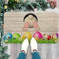 thumbnail image 4 of Christmas Tree Toppers Happy Easter Kitchen Mats Spring Bunny Eggs Flowers Floral Kitchen Mat Non Slip Washable Kitchen Floor Sink Mats Decorations For Home Kitchen, 4 of 7