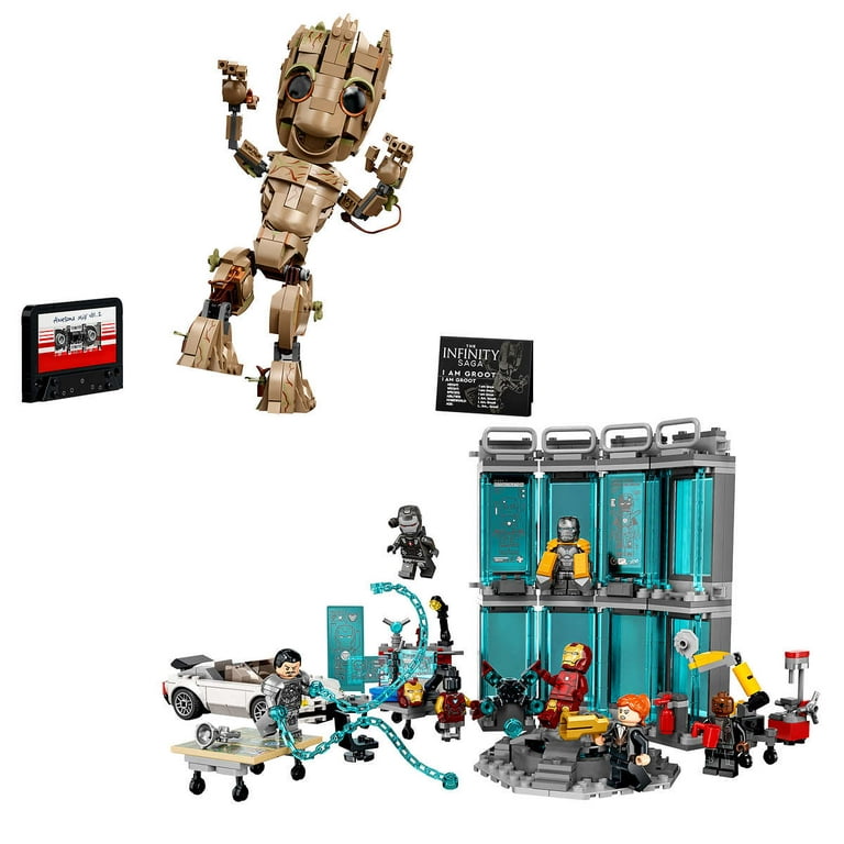 LEGO The Infinity Saga: Marvel Baby Groot & Iron Man Co-Pack - 2 in 1 