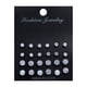 thumbnail image 1 of Pendientes Mujeres Nuevo 12 Pares/set Crystal Zircon Stud Earrings Set for Women, 1 of 7