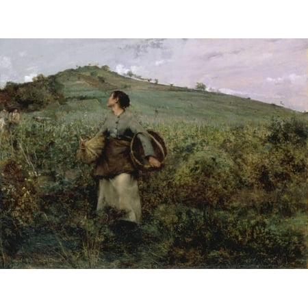At Harvest Time, 1880 Print Wall Art By Jules