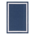 thumbnail image 3 of Unique Loom Decatur Collection Area Rug - Border (5' x 7' 2" Rectangle Navy Blue/Ivory), 3 of 7