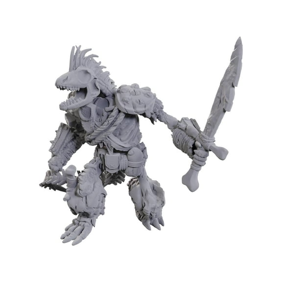 WizKids Dungeons & Dragons Nolzur's Marvelous Miniatures Lizardfolk Skeleton  Unpainted Miniat