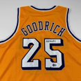 thumbnail image 2 of Autographed/Signed Gail Goodrich Los Angeles LA Yellow Basketball Jersey Beckett BAS COA, 2 of 4