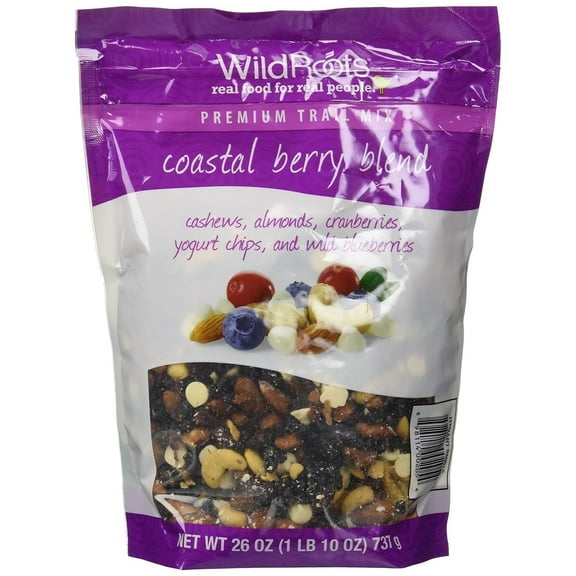 Wild Roots 100% Natural Trail Mix Coastal Berry Blend (26 oz)
