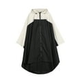 thumbnail image 1 of Poncho de Lluvia Macarena Chubasquero Mujer Unisex Beige Negro, 1 of 6