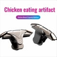thumbnail image 2 of G12 1 Pair Gaming Triggers Sensitive Aim Buttons Smart Phone Button Aim Trigger Joystick Ergonomic Gamepad for Smartphone, 2 of 8