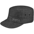 thumbnail image 1 of Kangol Men's Denim Army Cap, Black, Large/X-Large, 1 of 4