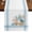 Sky Blue, variant on Table Runners 48 Inches Long Dress Scarves, Blue Coastal Farmhouse Kitchen/Dining Table Runner, Short Coffee Tablerunners, Nautical Starfish Eucalyptus Leaf Coral Striped 13x48 Inch