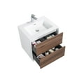 thumbnail image 3 of SERA Fleur Bathroom Vanity Walnut, 3 of 7