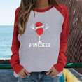 thumbnail image 2 of IROINNID Reduced Christmas Sweatshirts for Women Winter Xmas Print Long Sleeves Crewneck Holiday New Year Tops,Gray, 2 of 6