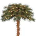 thumbnail image 3 of Home Heritage 5 Foot Artificial Christmas Palm Tree with 100 White Lights, 3 of 8