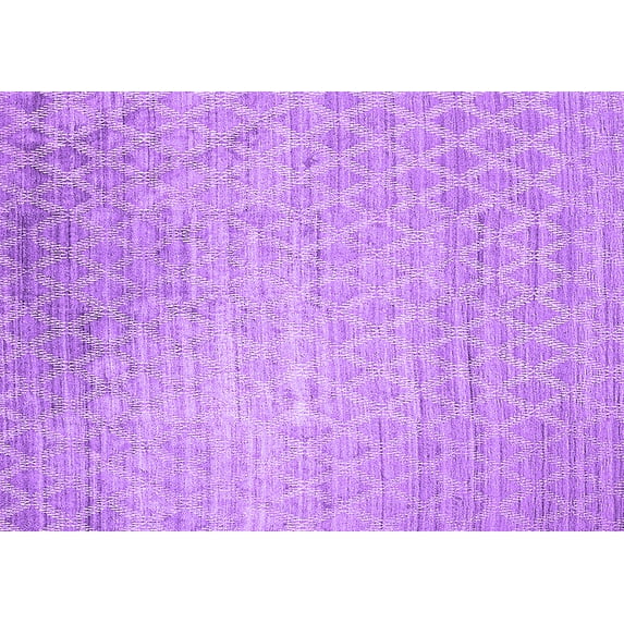 Ahgly Company Indoor Rectangle Oriental Purple Industrial Area Rugs, 6' x 9'