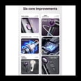 thumbnail image 2 of N98 Foldable Handheld Fan with 100-Speed Adjustment, LED Display & Bright Light - USB Rechargeable 5000mAh Battery, Portable Mini Pocket Fan for Outdoor/Indoor Use, Lightweight ABS+PC Construction,, 2 of 7