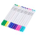 thumbnail image 1 of ZPSHYD Stylos Effaçables à L'eau, Stylos De Marquage De Tissu Disparaissant Stylo Marqueur De Tissu à Encre Effaçable, 12-PACK 7-COLor Water, 1 of 14