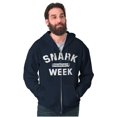 thumbnail image 5 of Funny Feeling Salty Snark Week Joke Zip Up Hoodie Men's Women's Brisco Brands S, 5 of 6