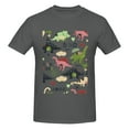 thumbnail image 4 of Bingfone Cute Dinosaurs Men'S Loose Fit Short-Sleeve Pocket T-Shirt, 4 of 7