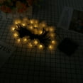 thumbnail image 4 of Miangastore Solar Cluster String Lights Warm White 1Set 6.5m, 4 of 9