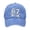 light blue, variant on Vintage Baseball Cap 67 Print Adjustable Strap Washed Cotton Lightweight For Outdoor Travel