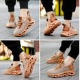 thumbnail image 5 of Men's Lightweight Running Shoes Slip On Athletic Walking Sneakers, 5 of 14