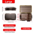 thumbnail image 4 of Caja Aparejos Pesca Señuelos Portátil Accesorios para Equipos (L), 4 of 6