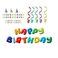 thumbnail image 2 of VWAQ Happy Birthday Wall Decals Party Set Stickers - Peel and Stick Removable - NA13, 2 of 3