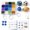 A, variant on Tuscom Beaded DIY Craft Kit Stress Relief Bead Art Set Handmade Ornament Gift for Adults Teens Includes Supplies Instructions