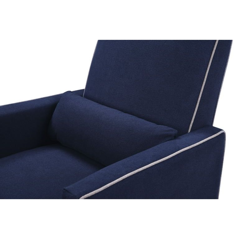 Navy swivel glider sale