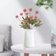 thumbnail image 4 of Ramos de flores artificiales, plantas de plástico, decoración floral sintética, peonias naturales, plantas artificiales para el hogar, estantería de plástico, diseño compacto, para sala de, 4 of 6
