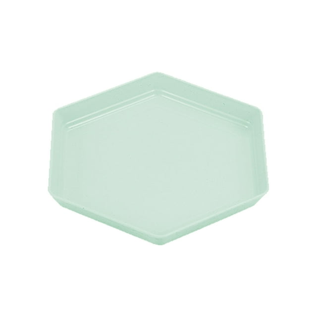 Vwrxbz Hexagonal Plates Impregnable Dinner Plates Dishwasher Microwave Saflastic Plates Reusable Lightweight for Kitchen Camping